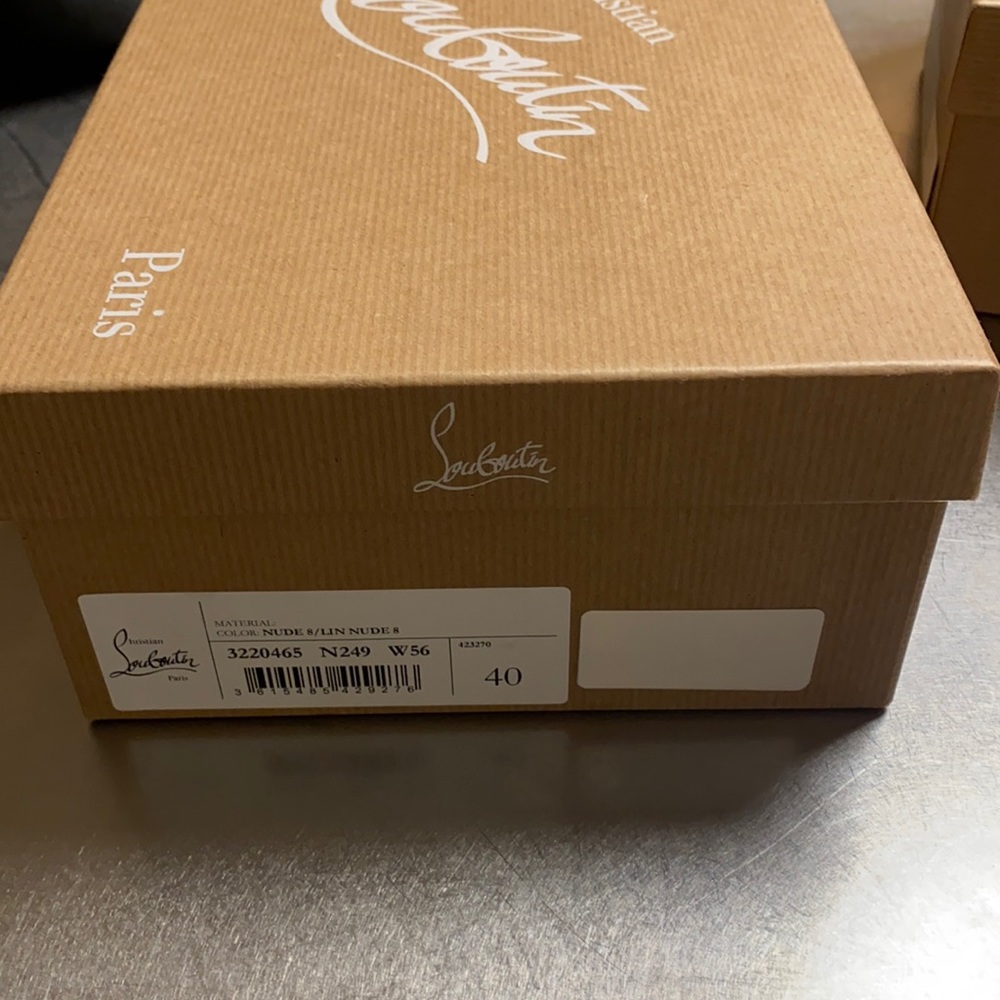 Women’s Christian Louboutin Shoe Box